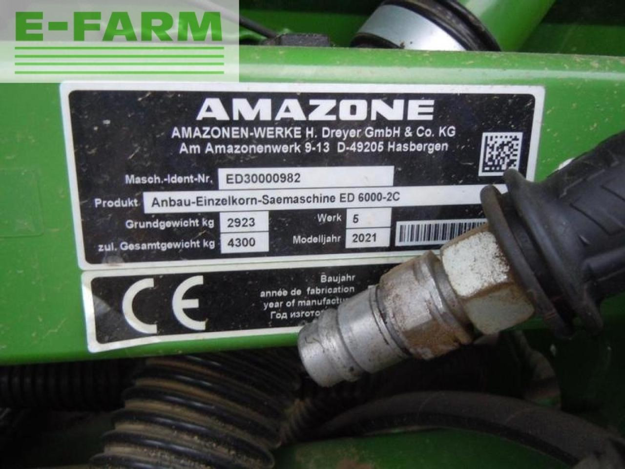 Seed drill Amazone ed 6000-2c: picture 14