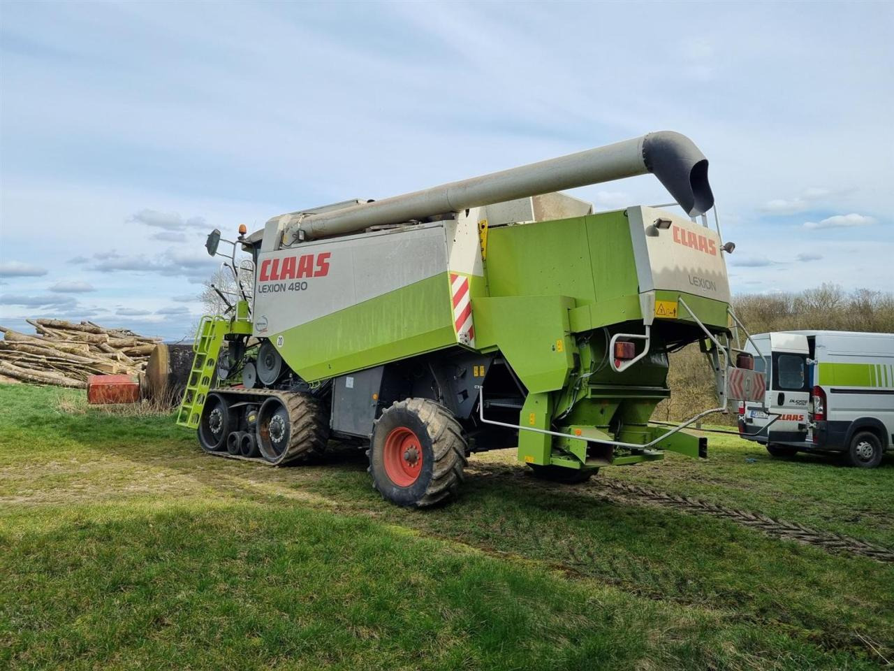 Combine harvester CLAAS Lexion 480: picture 10