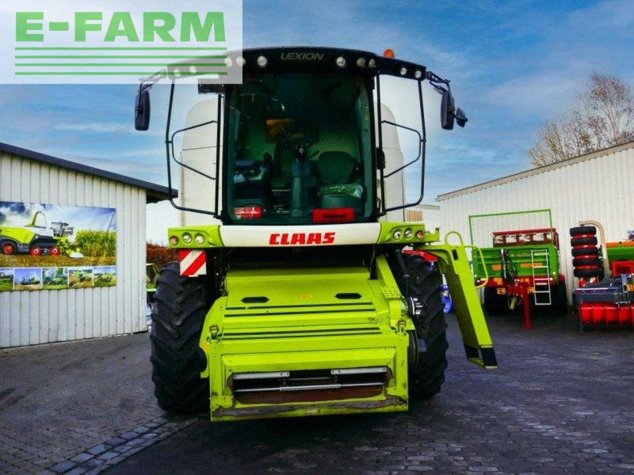 Combine harvester CLAAS lexion 650: picture 8