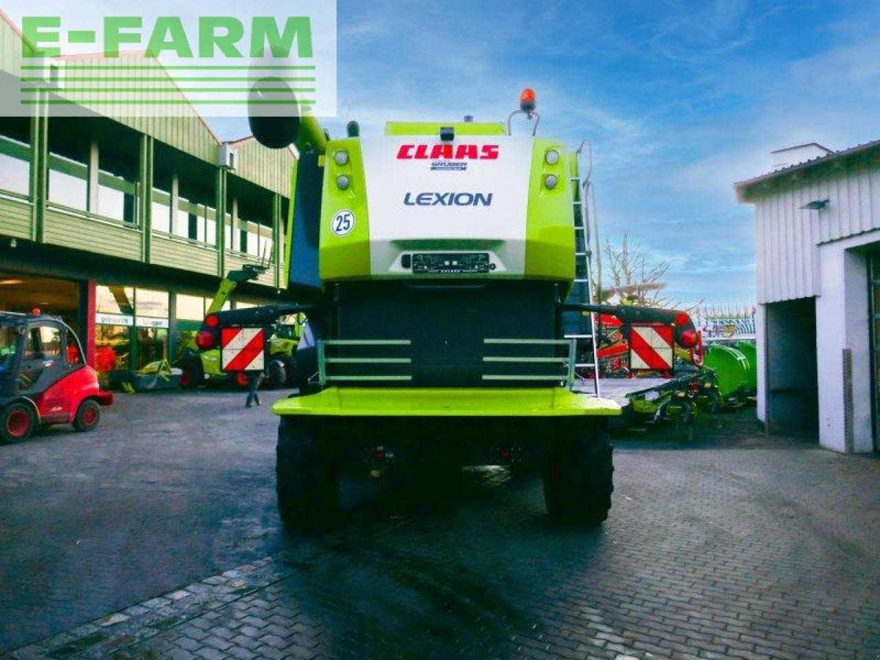 Combine harvester CLAAS lexion 650: picture 4