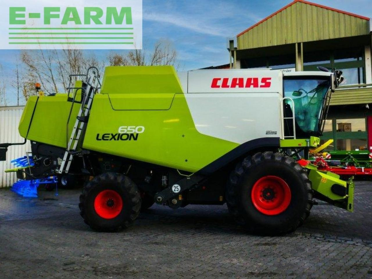 Combine harvester CLAAS lexion 650: picture 6