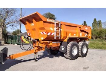 Dangreville POLYDRACK 418 - Farm tipping trailer/ Dumper
