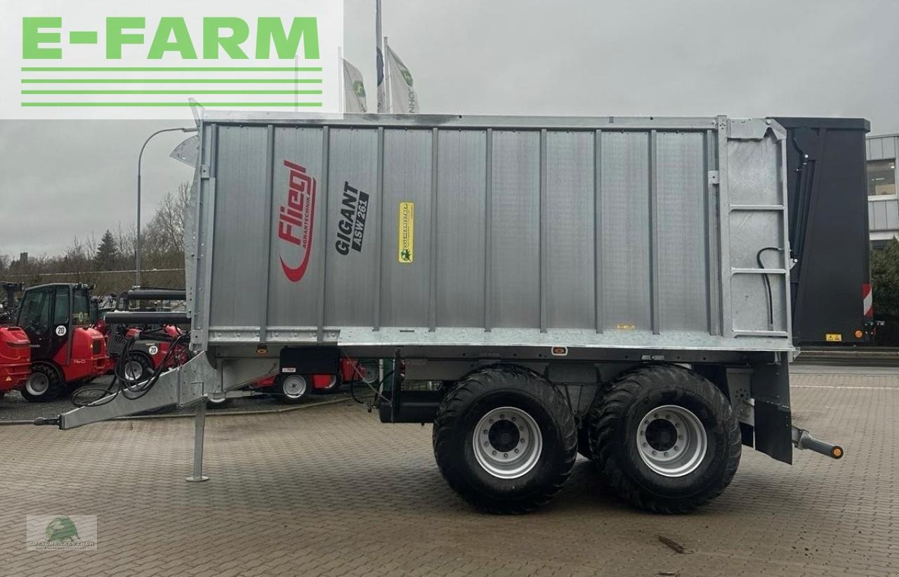 Farm tipping trailer/ Dumper Fliegl gigant asw 261 compact fox tandem: picture 5