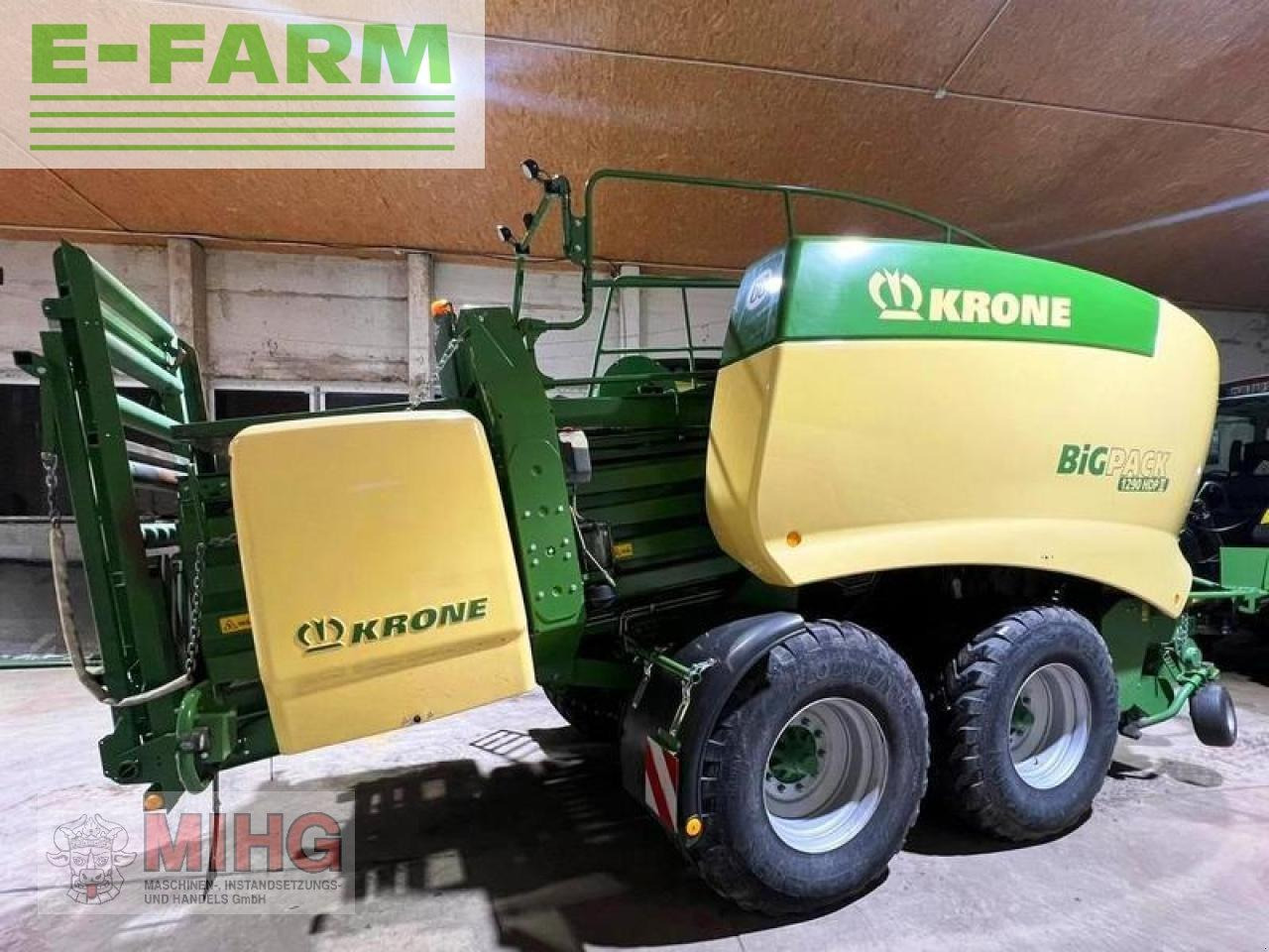 Square baler Krone big pack 1290 hdp ii: picture 2