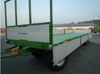 New Farm platform trailer Pronar 3-achs Plattformwagen mit Alu-Bordwände TO 26, 1: picture 4