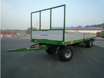 New Farm platform trailer Pronar 3-achs Plattformwagen mit Alu-Bordwände TO 26, 1: picture 3