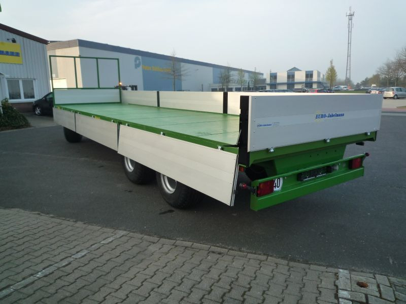 New Farm platform trailer Pronar 3-achs Plattformwagen mit Alu-Bordwände TO 26, 1: picture 6