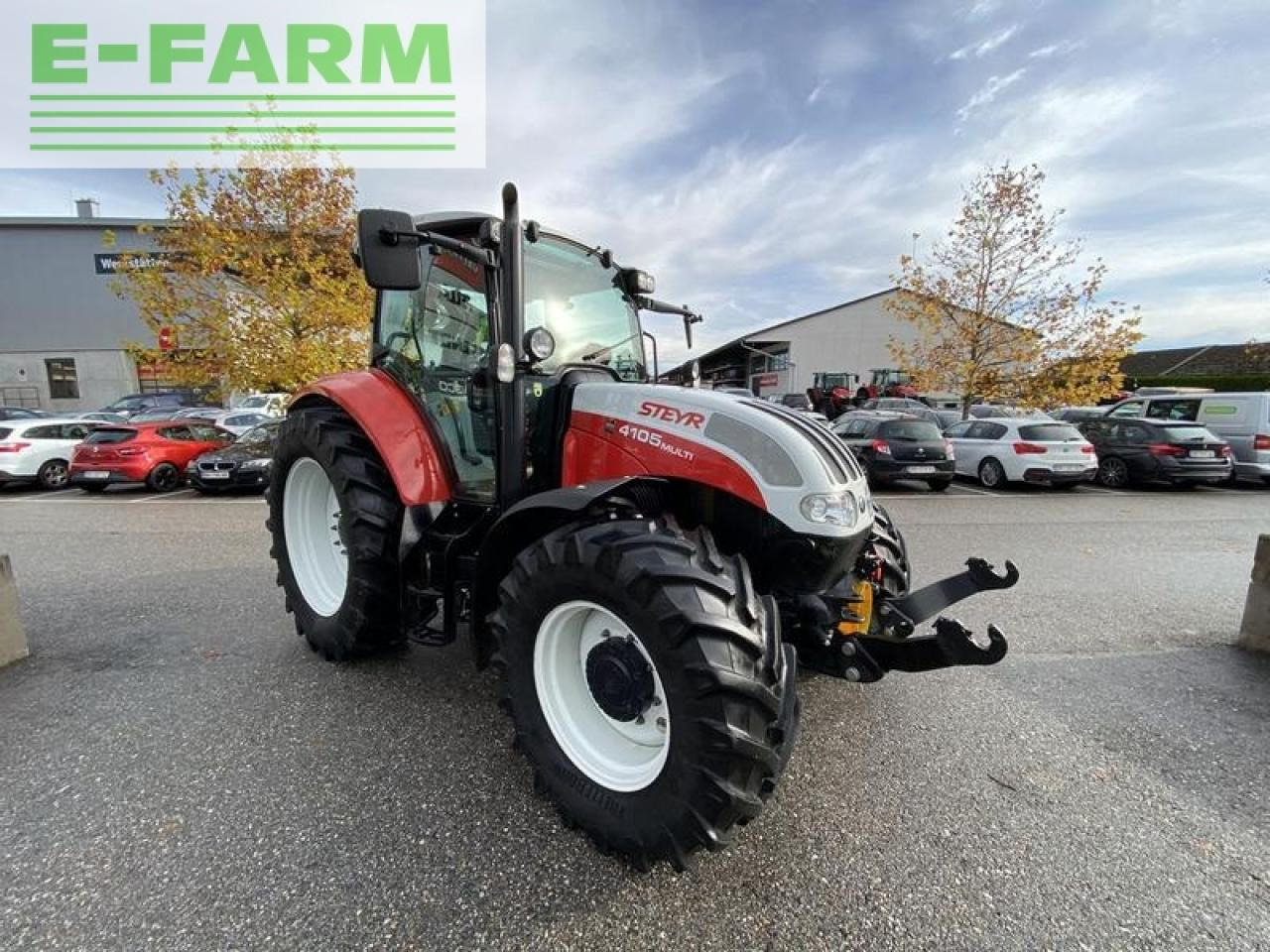 Farm tractor Steyr 4105 multi komfort: picture 3