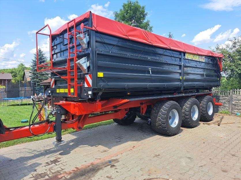 New Farm tipping trailer/ Dumper Techmont Anhänger / Trailer / Remorque / Rimorchio / Прицеп / Przyczepa tridem PTW 21 t: picture 11
