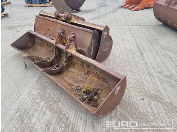 Bucket 74", 60", 48" Ditching Bucket 45mm Pin to suit 4-6 Ton Excavator: picture 1