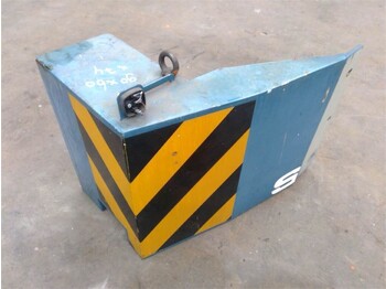 Counterweight for Construction machinery Faun ATF 40G-2 counterweight 0,7 ton left side: picture 1