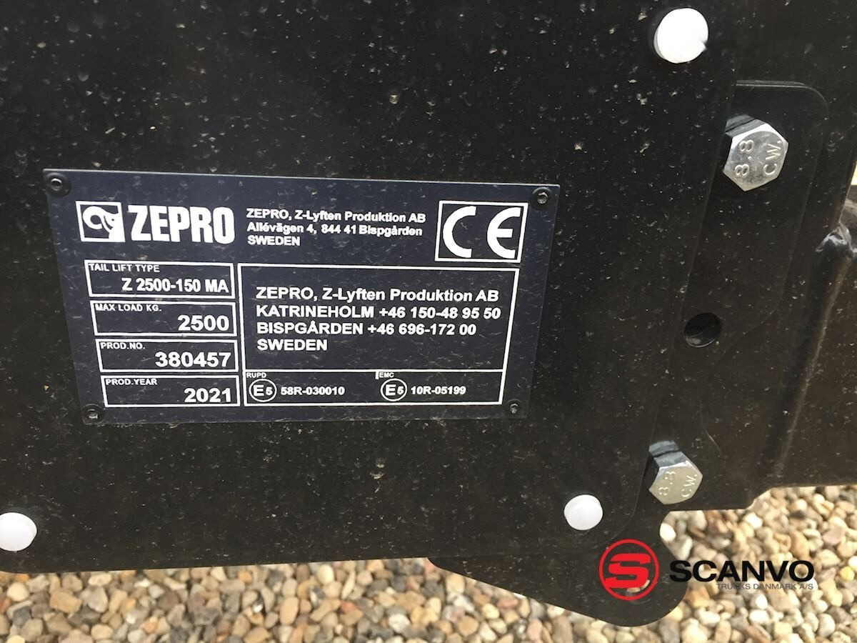 Tail lift Zepro Zepro 2000mm liftplade: picture 6
