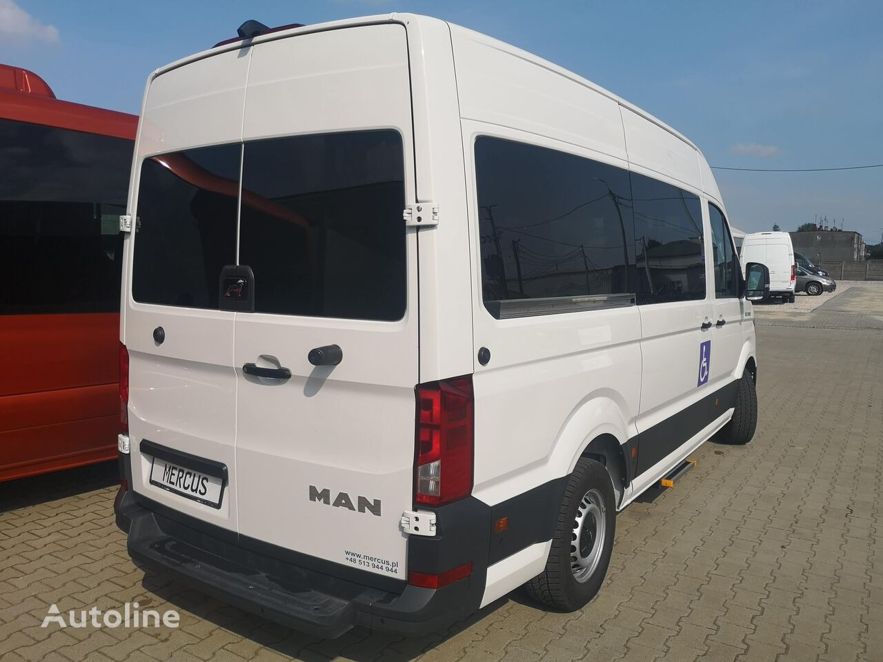 New Minibus, Passenger van MAN E-TGE 3.140: picture 5