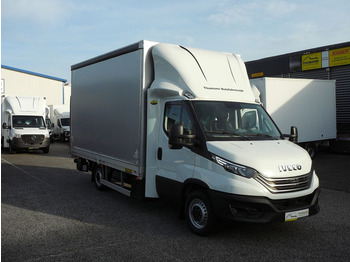 New Curtain side van Iveco Daily 35S18 Pritsche Plane LBW Aut Navi: picture 2