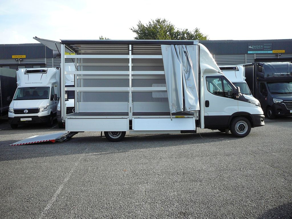 New Curtain side van Iveco Daily 35S18 Pritsche Plane LBW Aut Navi: picture 10