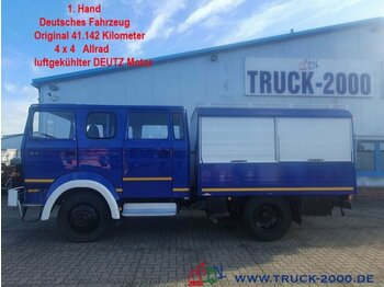 Closed box van, Combi van Magirus Deutz 90-16 Turbo 4x4 Ideal Expedition-Wohnmobil 1.Hd.: picture 1