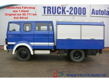 Closed box van, Combi van Magirus Deutz 90-16 Turbo 4x4 Ideal Expedition-Wohnmobil 1.Hd: picture 1