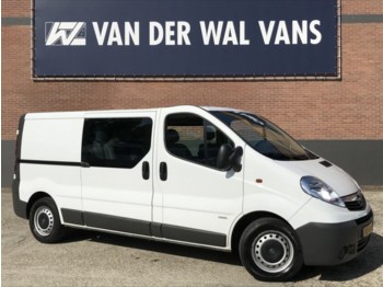 Closed box van, Combi van Opel Vivaro 2.0CDTI L2H1 Dubbele Cabine Airco, Navi, cruise: picture 1