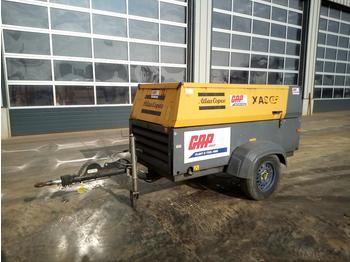 Air compressor 2011 Atlas Copco XAS137 290CFM