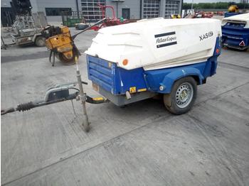 Air compressor 2015 Atlas Copco XAS67 130CFM