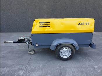 Air compressor Atlas-Copco XAS 67 DD