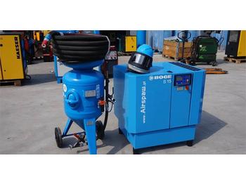 Air compressor Boge PIASKARKA 60L+ SPRĘŻARKA 11KW+ZBIORNIK 500L