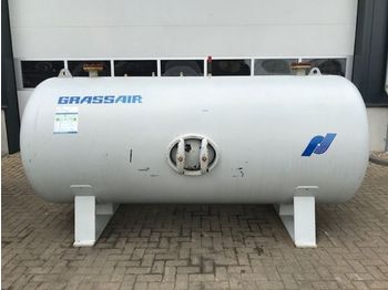 Air compressor Grassair 5000 liter 11 bar horizontale luchtketel
