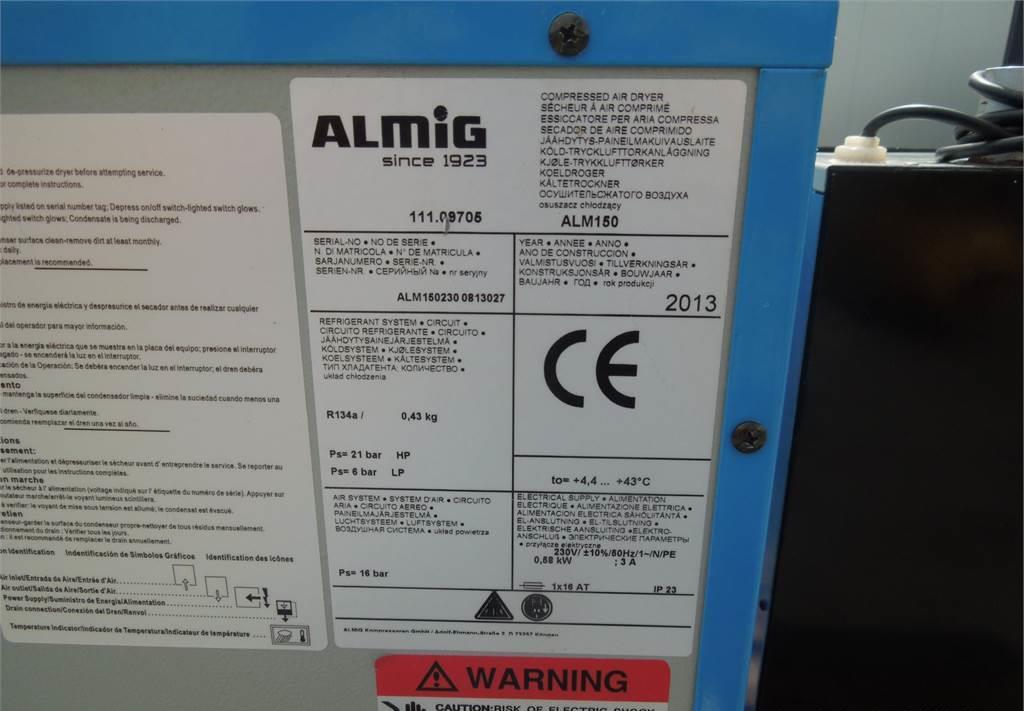 Air compressor Alup OSUSZACZ ZIĘBNICZY ALMIG ALM150 2,33M3 2013R!!: picture 2