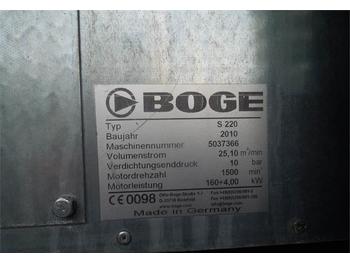 Air compressor Boge SPRĘŻARKA ŚRUBOWA S220 160KW 2010R !!!: picture 4