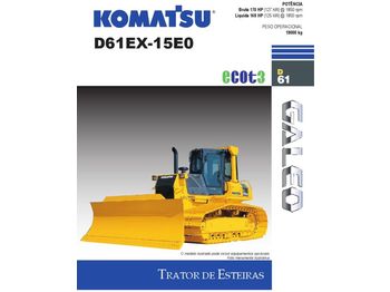 Bulldozer KOMATSU D61 EX-15EO