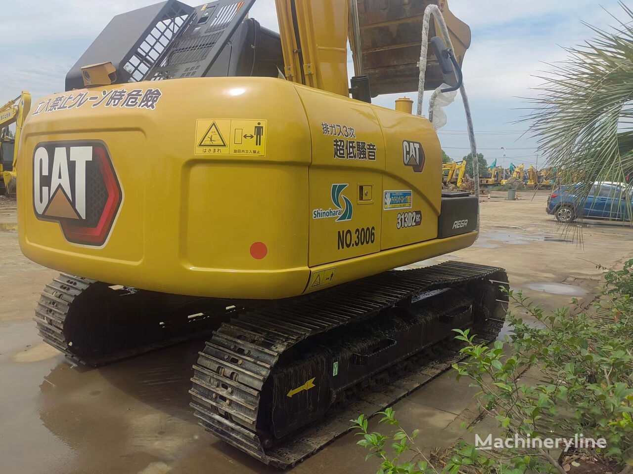 Crawler excavator CATERPILLAR 313D CAT hydraulic excavator 13 tons: picture 3