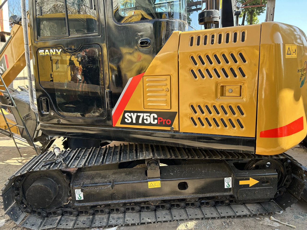 Mini excavator China used Sany SY75 Excavator Small digger Sany SY75C excavator for sale: picture 5