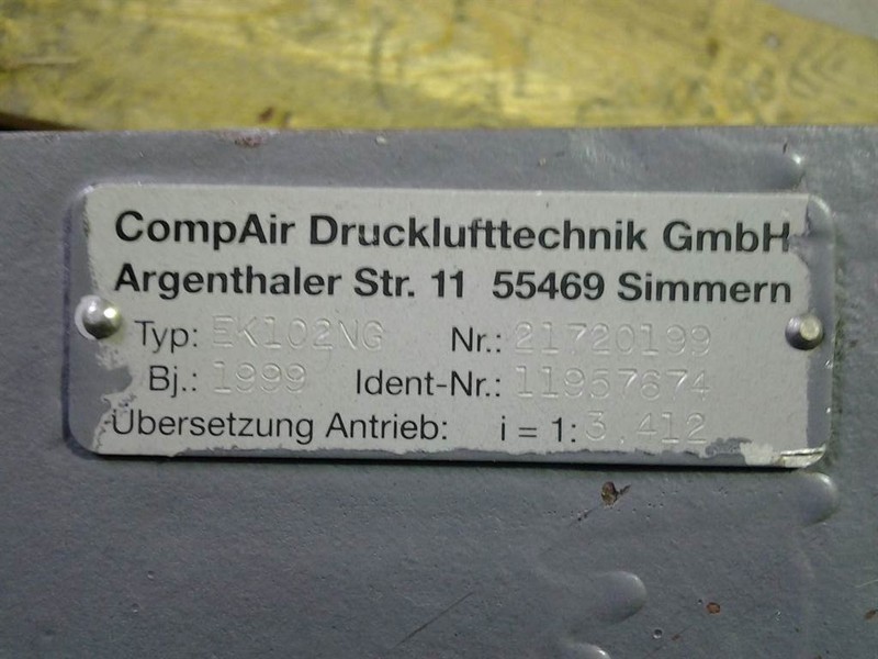 Air compressor Compair EK 102 NG - Compressor/Kompressor: picture 8