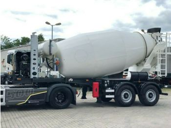 Concrete mixer EUROMIX MTP 10m³ Vermietung Mietkauf 2450 € MTL