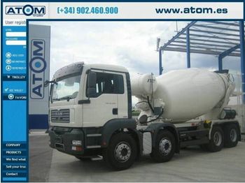 MAN TGA 35.360 8x4 euro4 - Concrete mixer truck