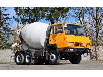 STEYR 1491 CONCRETE MIXER - Concrete mixer truck