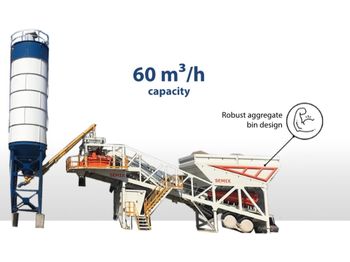 SEMIX Concrete Mixing Plant 60S - Concrete plant