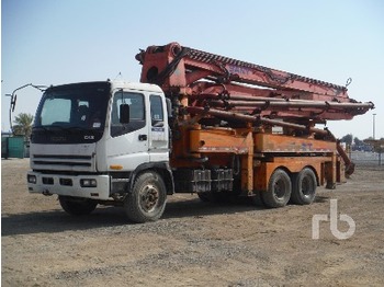 Isuzu CXZ81Q 6X4 W/Sany Sy5290Thb-37 - Concrete pump truck