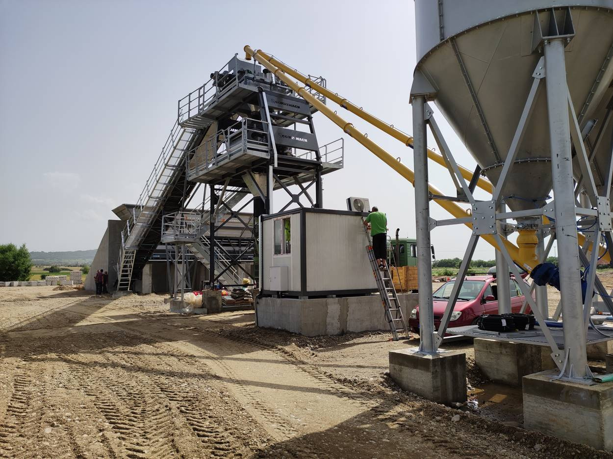 New Concrete plant Constmach Stationäre Betonmischanlage 120 M3/H: picture 18