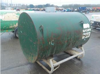 Construction equipment Fuel Proof 1500 Litre Static Bunded Fuel Bowser
