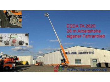 Telescopic boom ESDA 2620 Hubsteiger 28m H + Rangier Fahrantrieb: picture 1