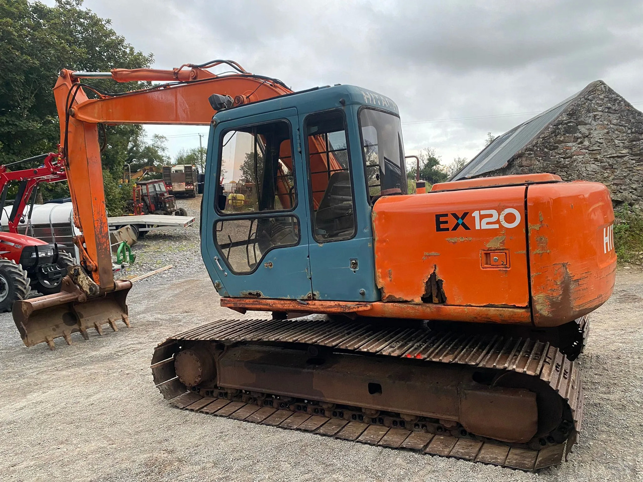 Crawler excavator EX Hitachi 120-3: picture 7