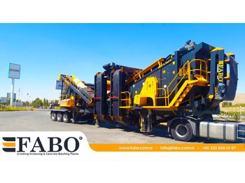 New Mobile crusher FABO FABO MDMK SERIES MOBILE SECONDARY IMPACT CRUSHER WITH SCREEN: picture 1