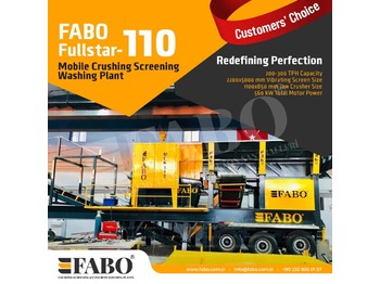 New Crusher FABO FULLSTAR 110Crushing, Washing And Screening  Plant: picture 1
