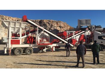 New Mobile crusher FABO MTK-100 MOBILE CRUSHING & SCREENING PLANT – SAND MACHINE: picture 1