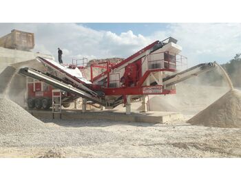 Mobile crusher FABO PRO-150 USED MOBILE CRUSHING PLANT FOR LIMESTONE: picture 1