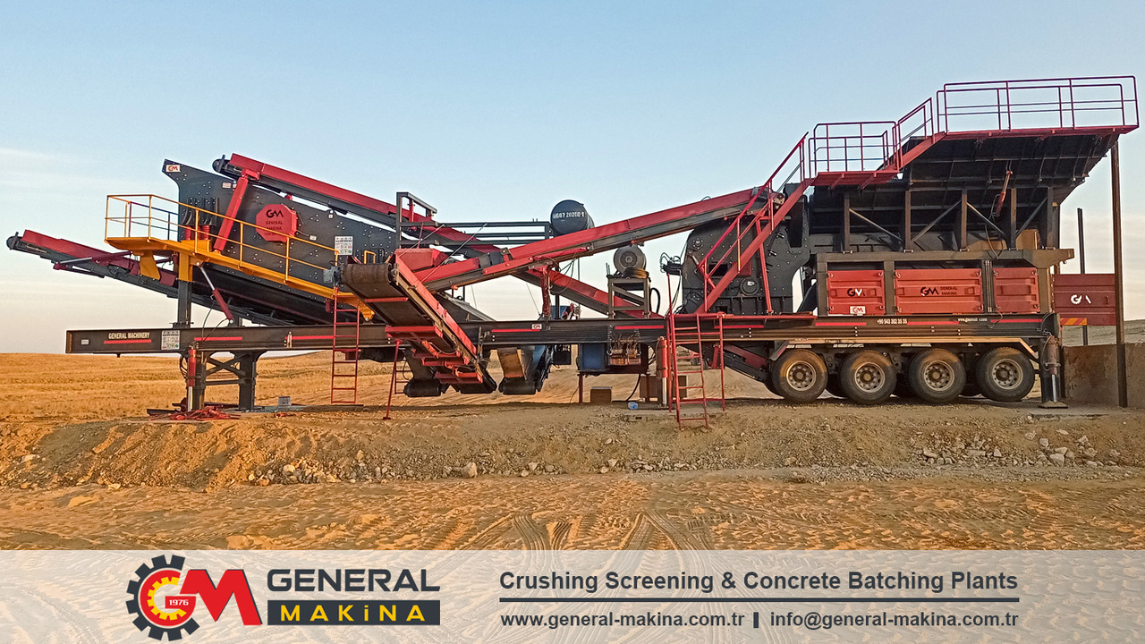 New Mobile crusher General Makina 02 Mobile Stone Crushing Plant: picture 8