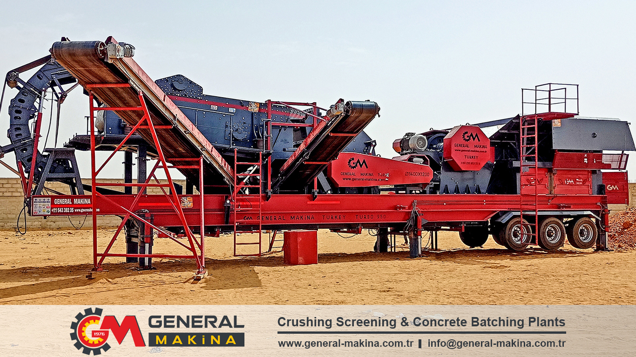New Mobile crusher General Makina 950 Series Portable Crushing Plant: picture 8
