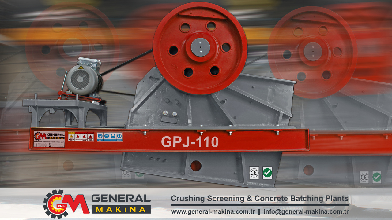New Jaw crusher General Makina Jaw Crushers From Turkey: picture 11