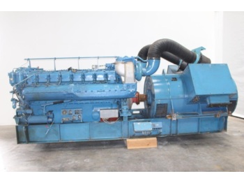 MTU 16 V 396 engine  - Generator set